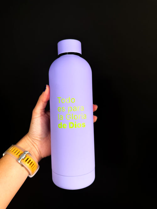 Botella deportiva térmica de 500 ml