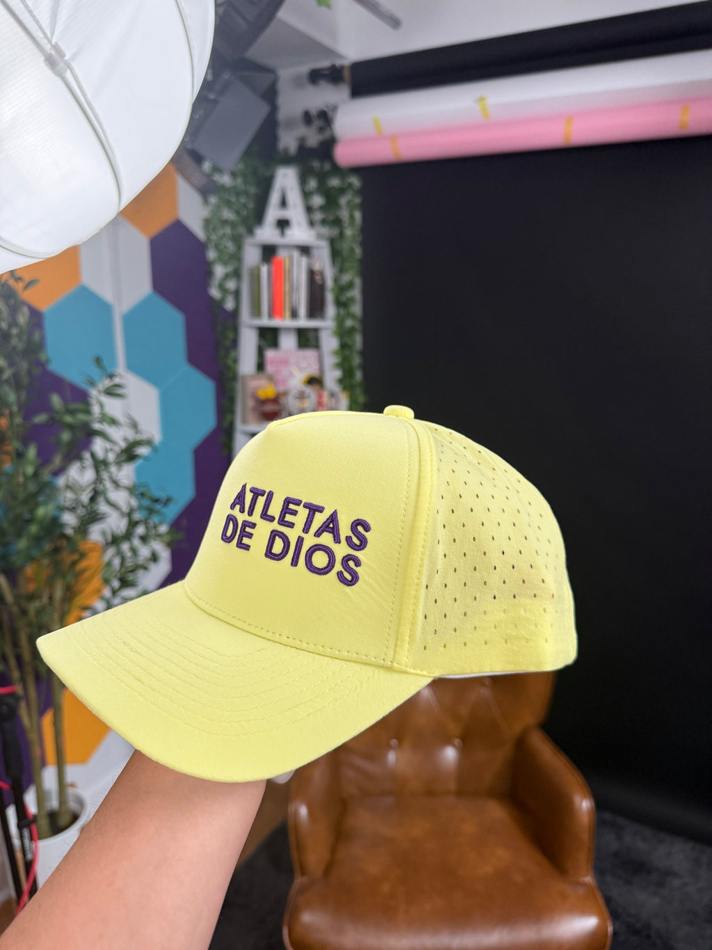 Gorra Atletas de Dios Verde